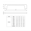 Uchwyt C-5823/96 Campana, satyna G5